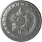 Ekena Millwork Exeter Ceiling Medallion (Fits Canopies up to 3 1/8"), Hand-Painted Silver, 17 3/4"OD x 1 1/8"P CM17EXSLS - alternate 1
